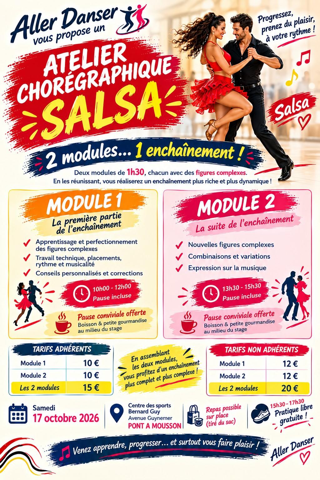 Atelier salsa 17 octobre 1